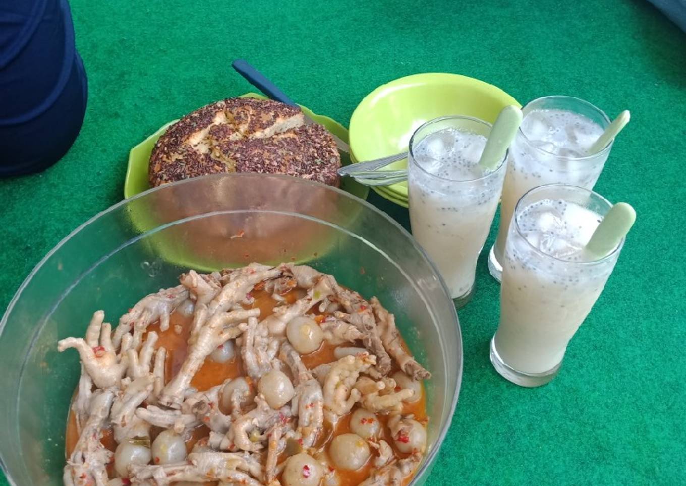 Seblak ceker baso aci