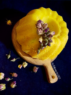 عکسی از دستور کیک هل و گلاب