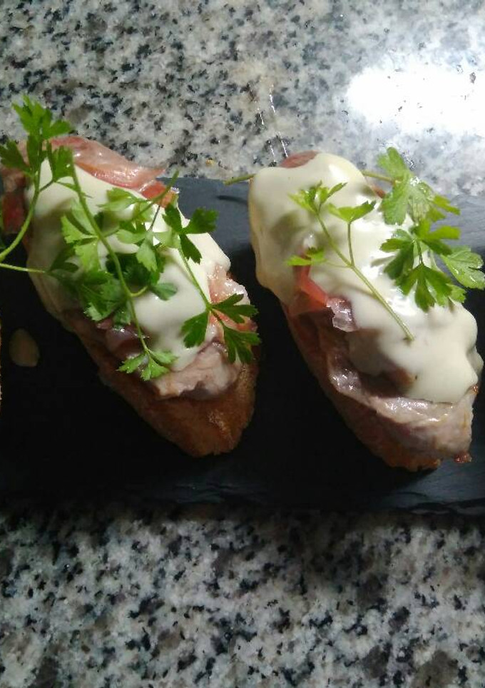 Una foto de Pintxo solomillo ibérico