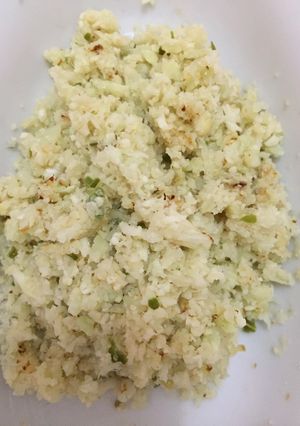 Foto resep 1. Cauliflower Rice #keto#kembangkol