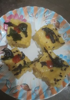 A picture of Dhokla.