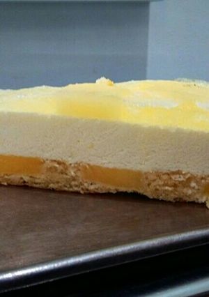 Una foto de Mousse de piña