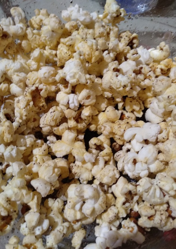 Una foto de Palomitas al microondas a la mexicana