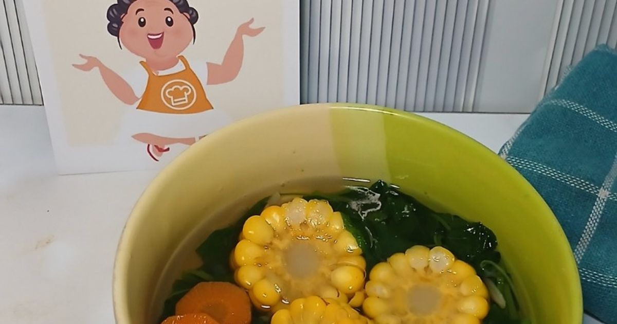 Sayur Bening Bayam Wortel Jagung
