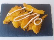 Una foto de palitos de pescado