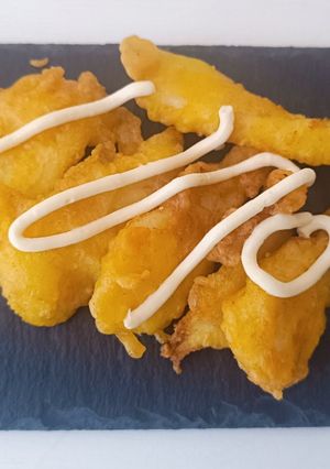 Una foto de Fingers de merluza