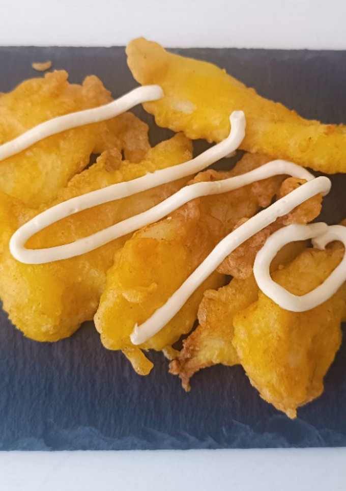 Una foto de Fingers de merluza