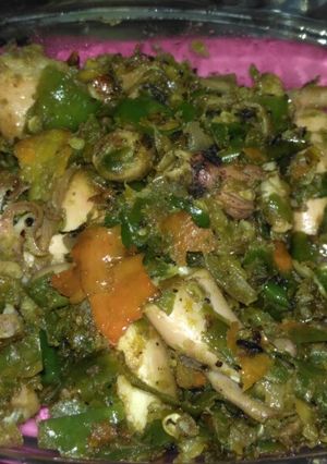 Foto resep Cumi asin sambal ijo #bikinramadhanmuberkesan