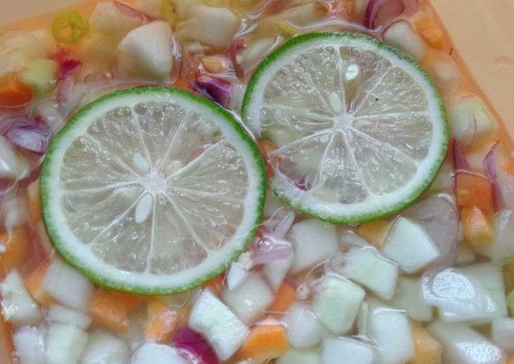 Acar Timun Wortel Tanpa Cuka