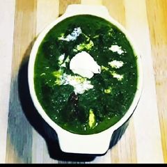 A picture of पालक पनीर palak paneer recipe #FEB #W3 #cookpadHindi.