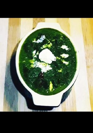 A picture of पालक पनीर palak paneer recipe #FEB #W3 #cookpadHindi.