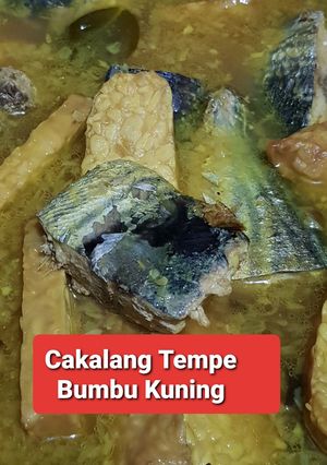 Foto resep Cakalang Tempe Bumbu Kuning