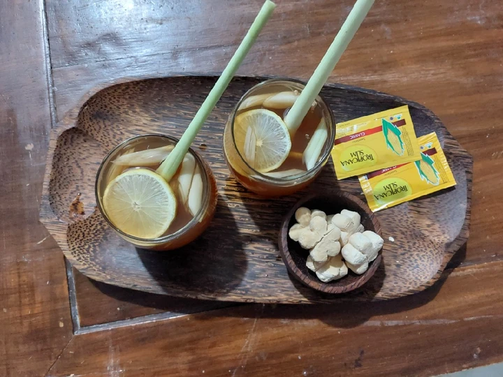 Langkah Gampang Membuat Resep Lemon tea with ginger &amp;amp; lemon grass yang Menggugah Selera Anti Ribet, Lezat