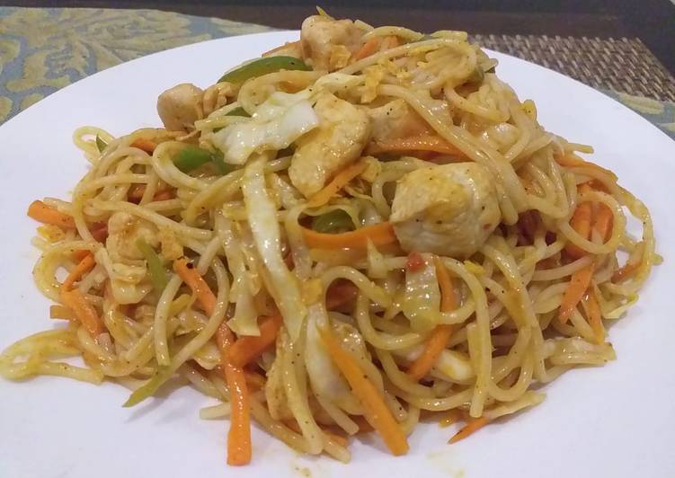 Recipe of Ultimate Desi style spaghetti