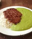 Puré de espinaca