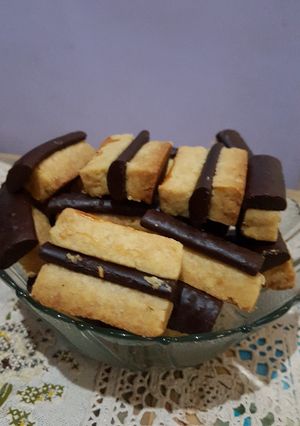 Foto resep Kue cookies stick coklat