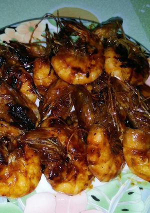 Foto resep Udang Bakar Madu #BikinRamadhanBerkesan