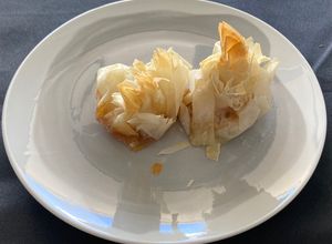 Foto principal de Saquitos de Brie y Chutney de mango