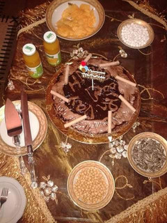 صورة لوصفة كيكة شوكولاته بيتية