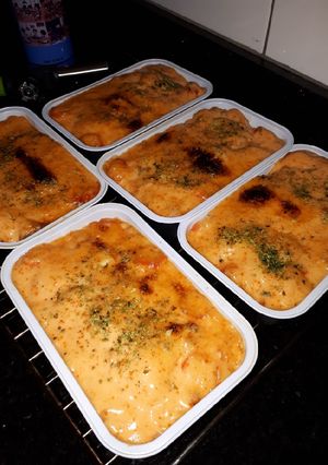 Foto resep Salmon Kani Mentai Rice
