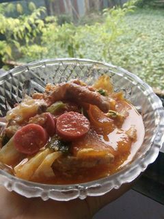 Foto resep Seblak ceker pedas