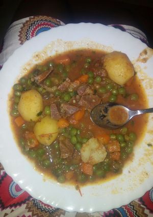 A picture of Peas stew.