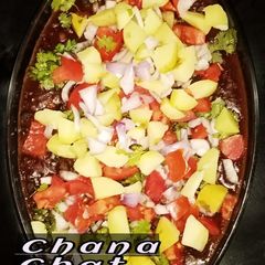 CHANA CHAT (Chola ki chat) A picture of CHANA CHAT (Chola ki chat).