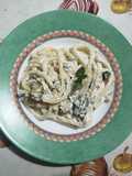 Bucatini "alla Nerano" con ricotta e menta