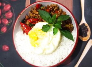 Foto resep Chicken Basil Thai