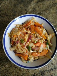 A picture of Cabbage sauce.