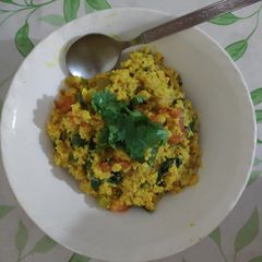 A picture of Spinach Oats.