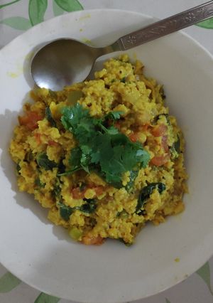 A picture of Spinach Oats.