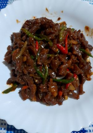 Foto resep Tumis daging sapi