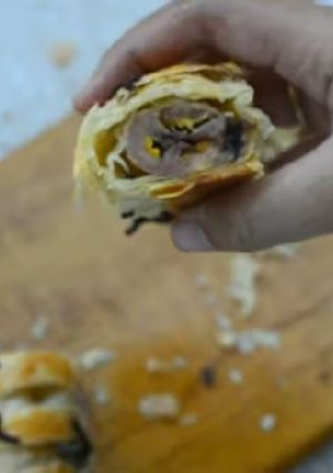 Foto resep Bolen Pisang Lilit
