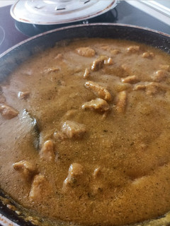 Una foto de Pollo en pepitoria