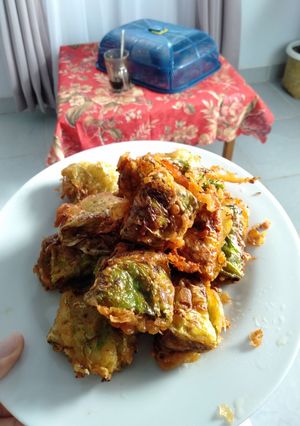 Foto resep Sayur kol goreng isi ayam daging