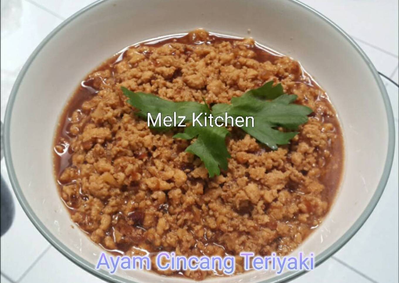 Ayam Cincang Teriyaki (Balita)