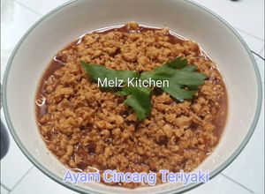 Foto resep Ayam Cincang Teriyaki (Balita)