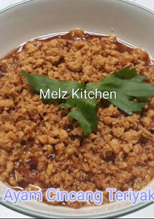 Foto resep Ayam Cincang Teriyaki (Balita)