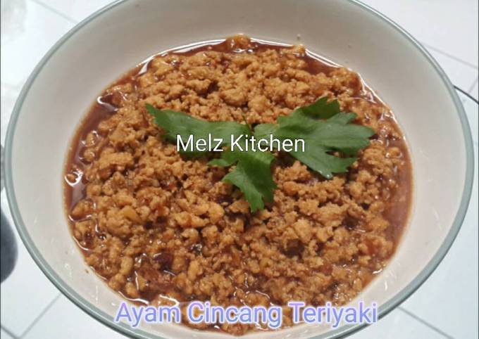 Resep Ayam Cincang Teriyaki Balita Oleh Melz Kitchen Cookpad