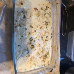 Rasmalai homemade with milk powder A picture of Rasmalai homemade with milk powder.