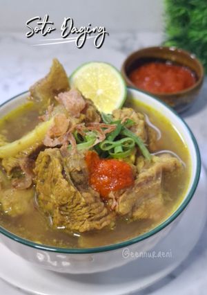 Foto resep Soto Daging Tanpa Santan