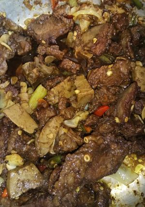 Foto resep Rawon Domba simple praktis