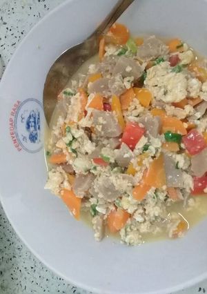 Foto resep Oseng bakso sayur dan telur (untuk si kecil bisa)