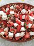 Causeo chileno con cilantro