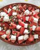 Causeo chileno con cilantro