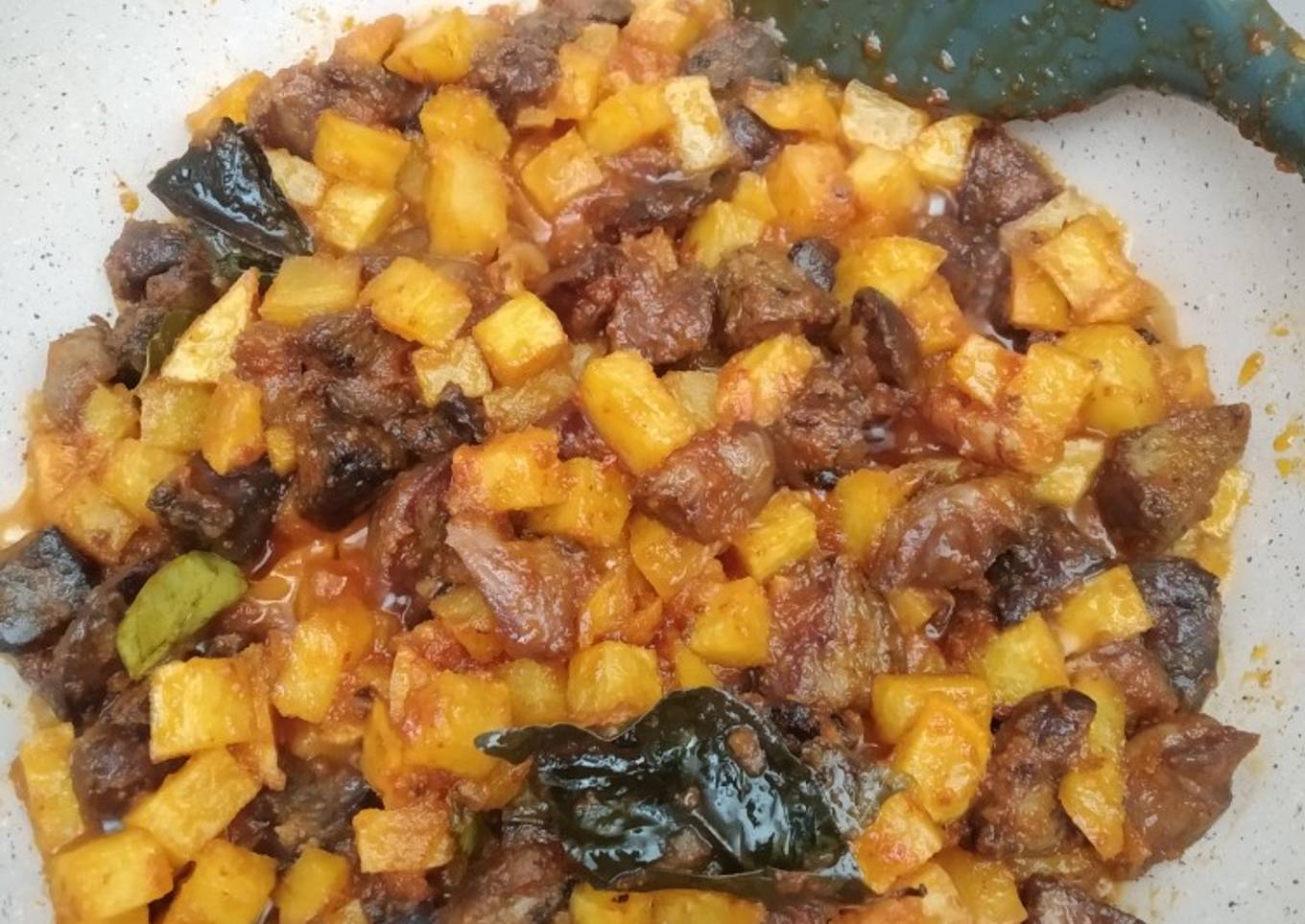 Sambel goreng kentang ati ampela