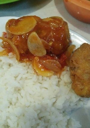 Foto resep Ayam crispy saos extra hot