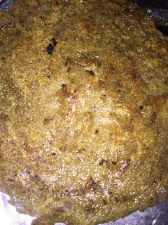 A picture of Moong dal chilla.