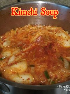 Foto resep Kimchi Soup Simple